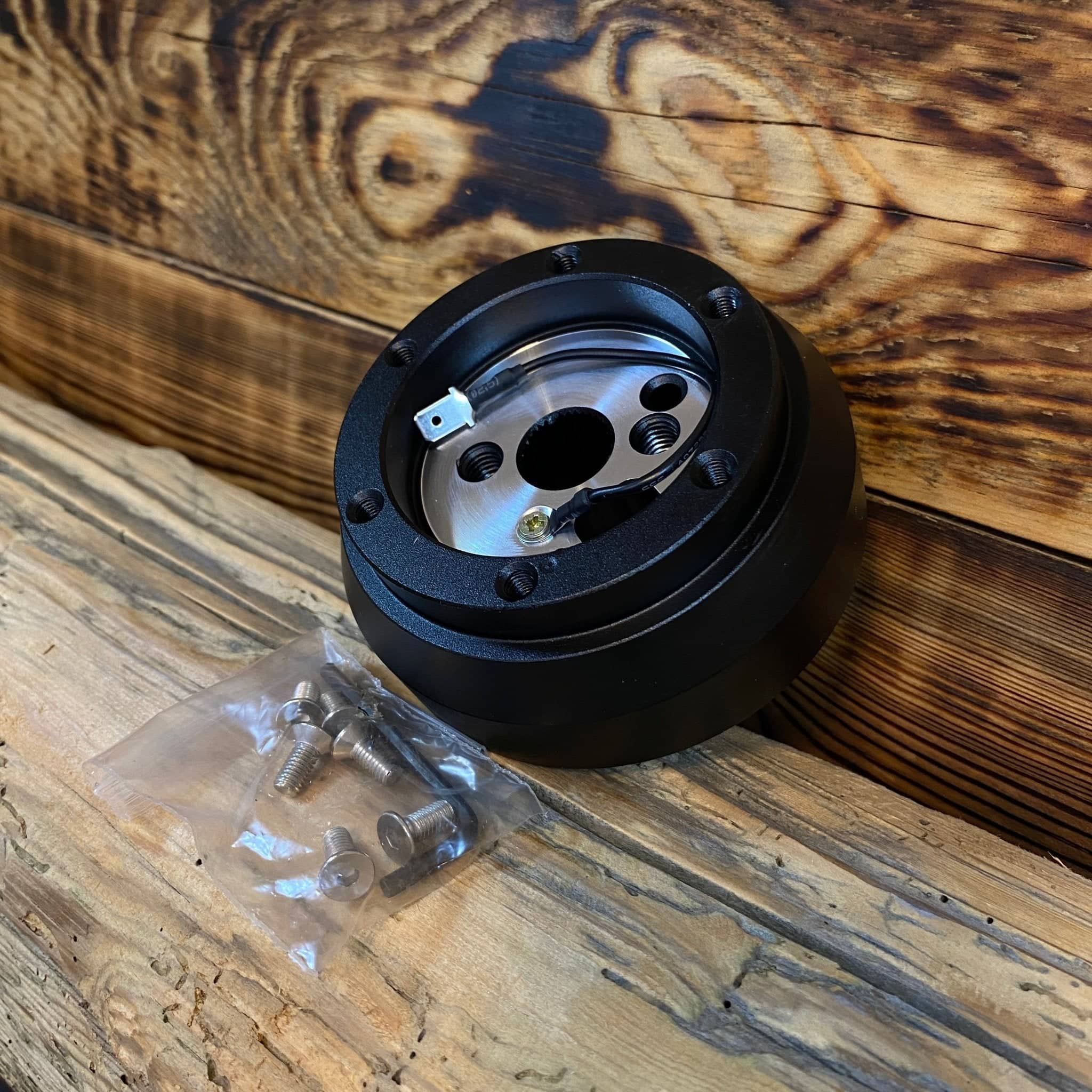 Billet Steering Wheel Hub Adapter Kit For Honda EF CRX DA Integra Prel– Bull Boost Performance - Foto 10