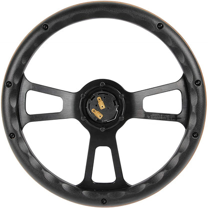 14" Classic Wood Steering Wheel For Toyota - Punk Wheels