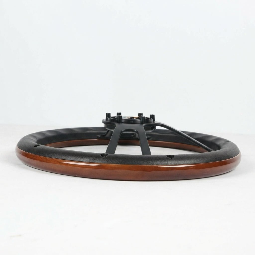 14" Classic Wood Steering Wheel For Toyota - Punk Wheels