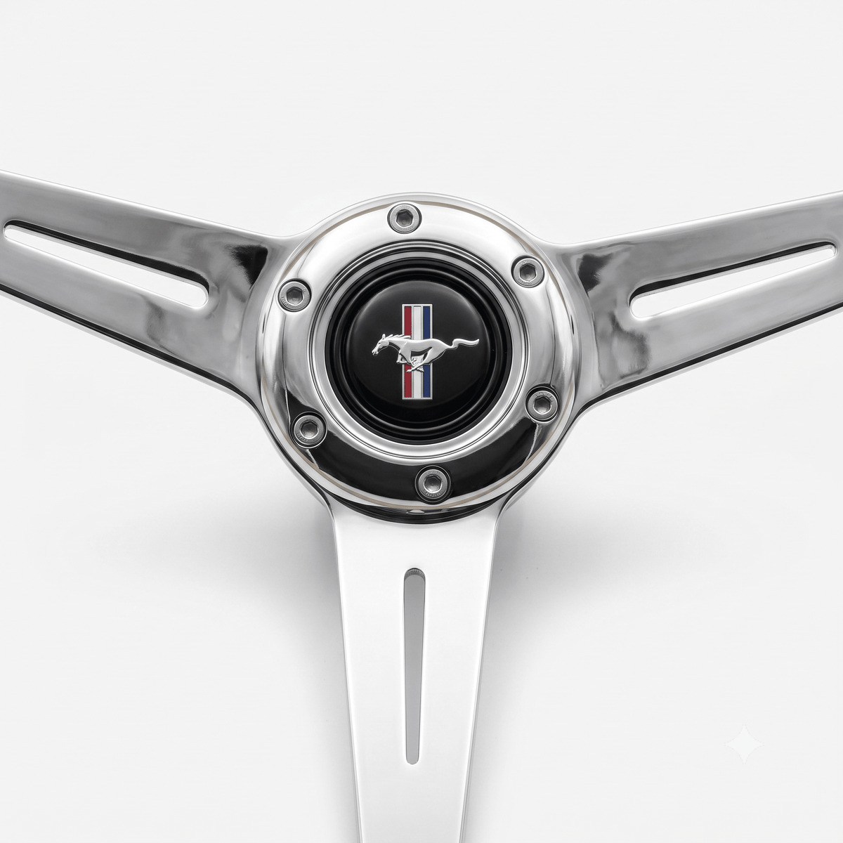 14" Leather Custom Steering Wheel for Ford Mustang - Punk Wheels