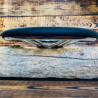 14" Leather Steering Wheel For Ford - Punk Wheels