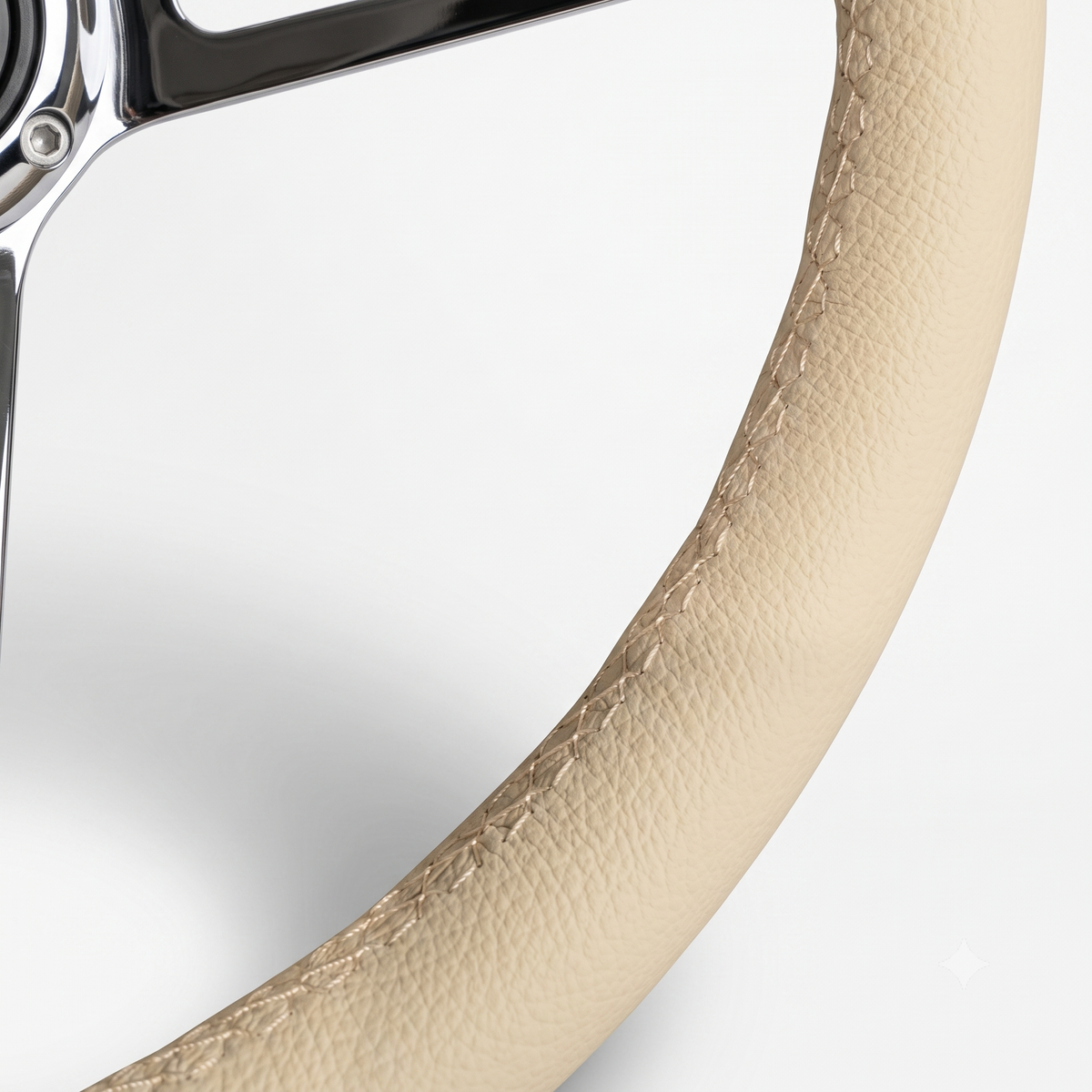 14" Leather Custom Steering Wheel for Ford Mustang