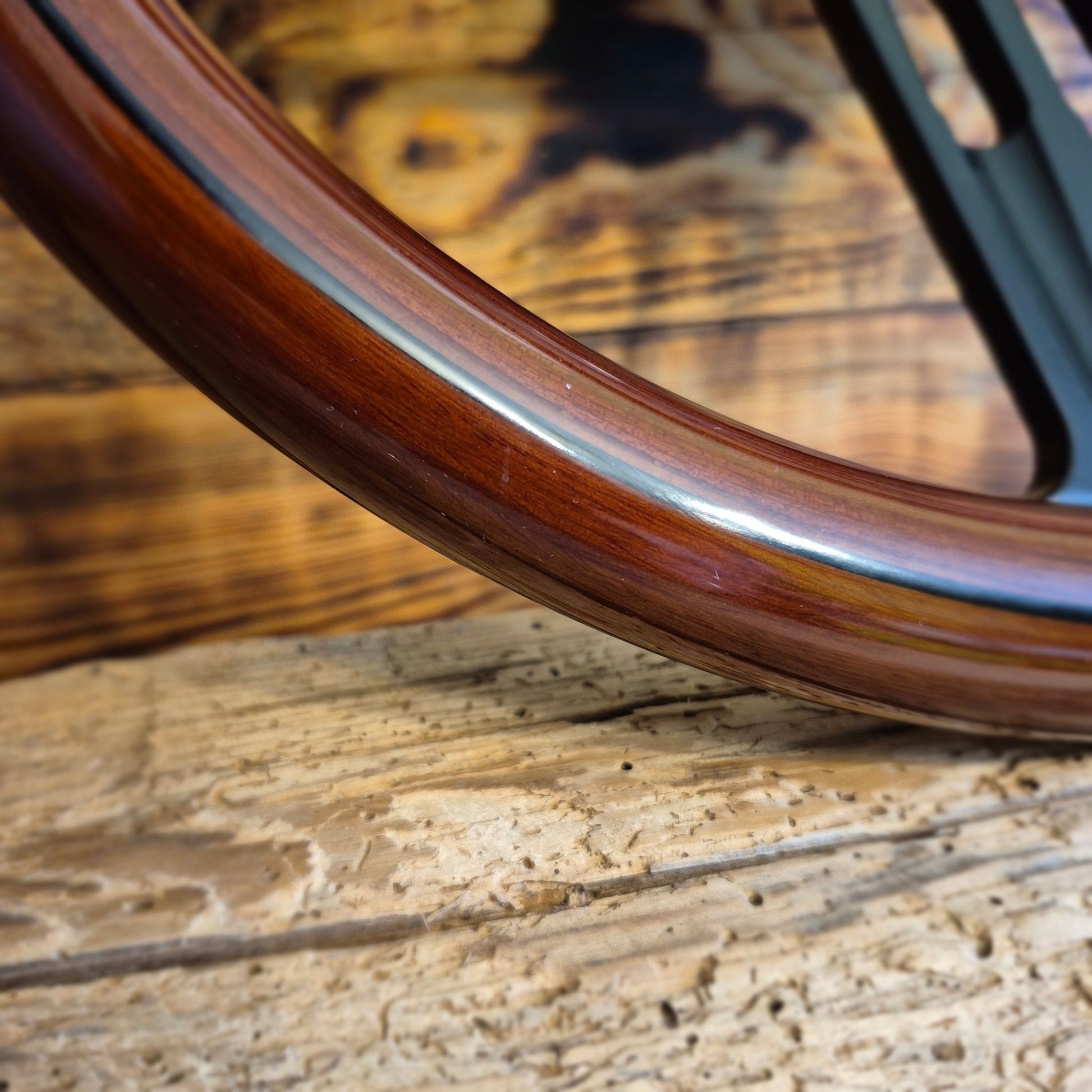 14" Wood Steering Wheel For Classic BMW - Punk Wheels