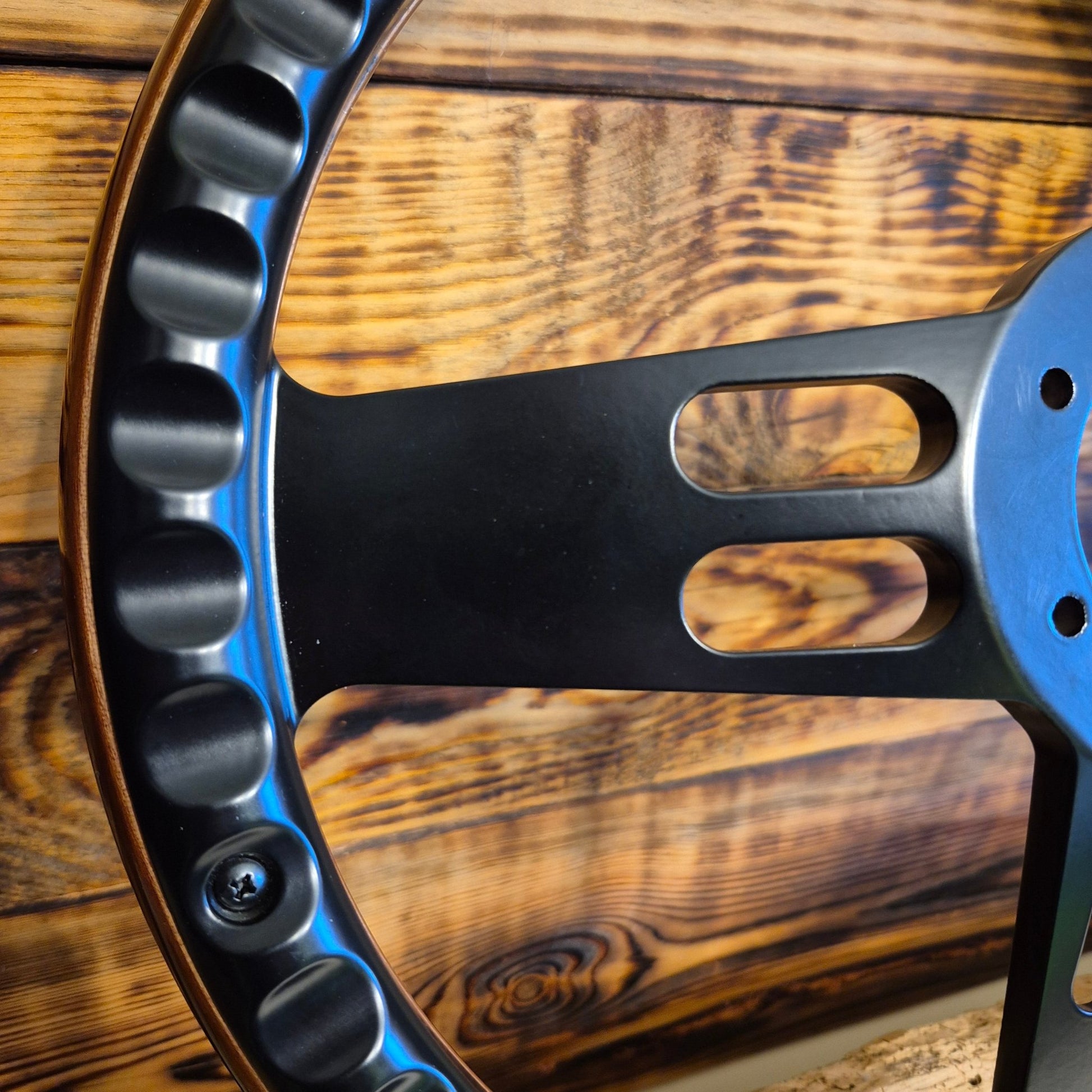 14" Wood Steering Wheel For Classic BMW - Punk Wheels