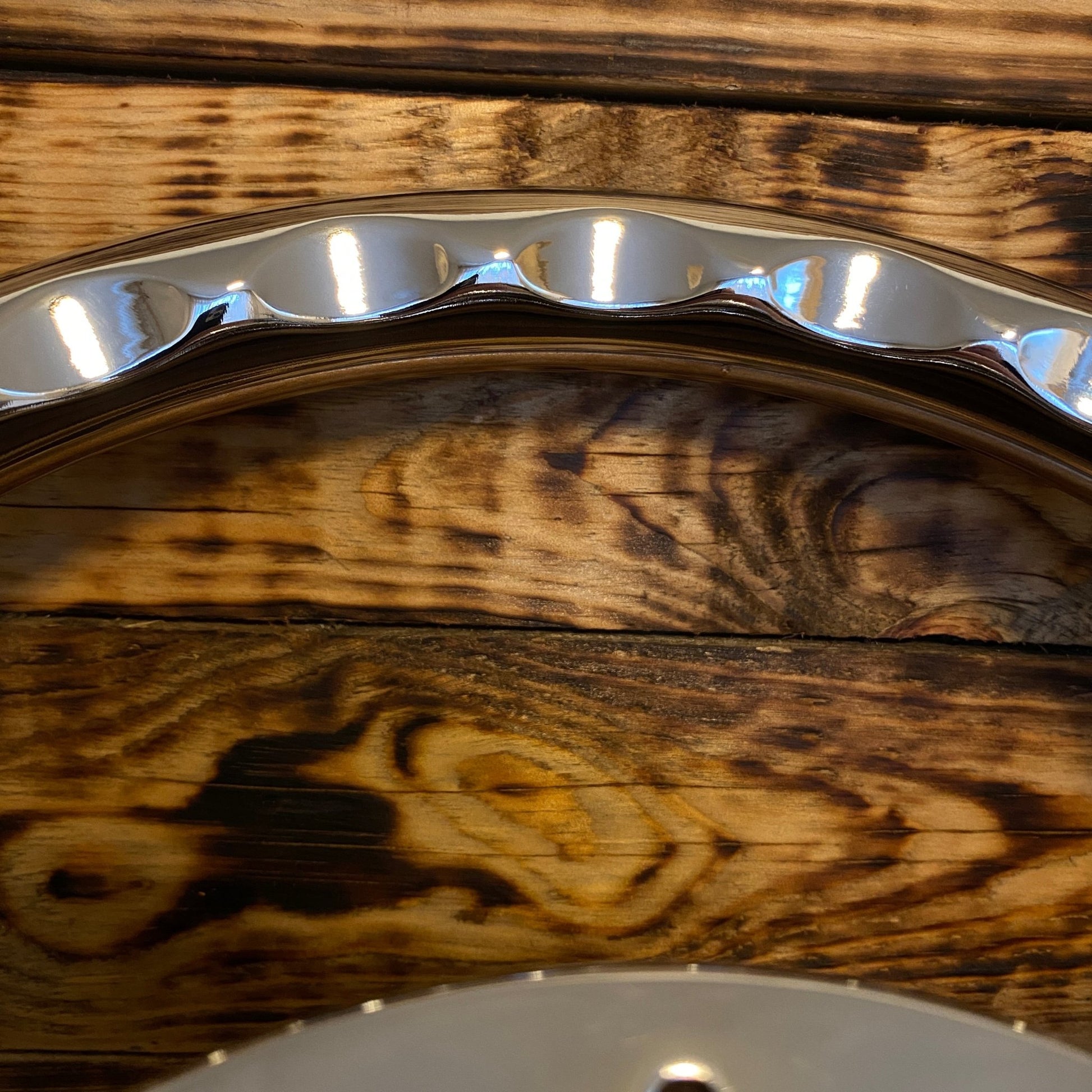 14" Wood Steering Wheel for Ford Classic Style - Punk Wheels
