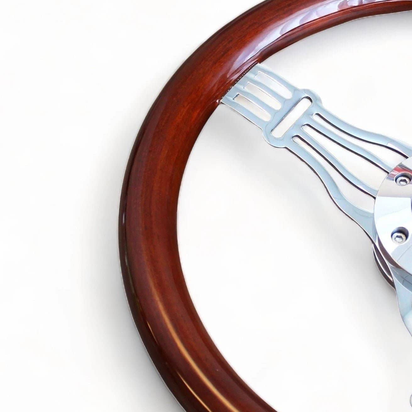 14" Wood Steering Wheel For Mercedes - Benz - Punk Wheels