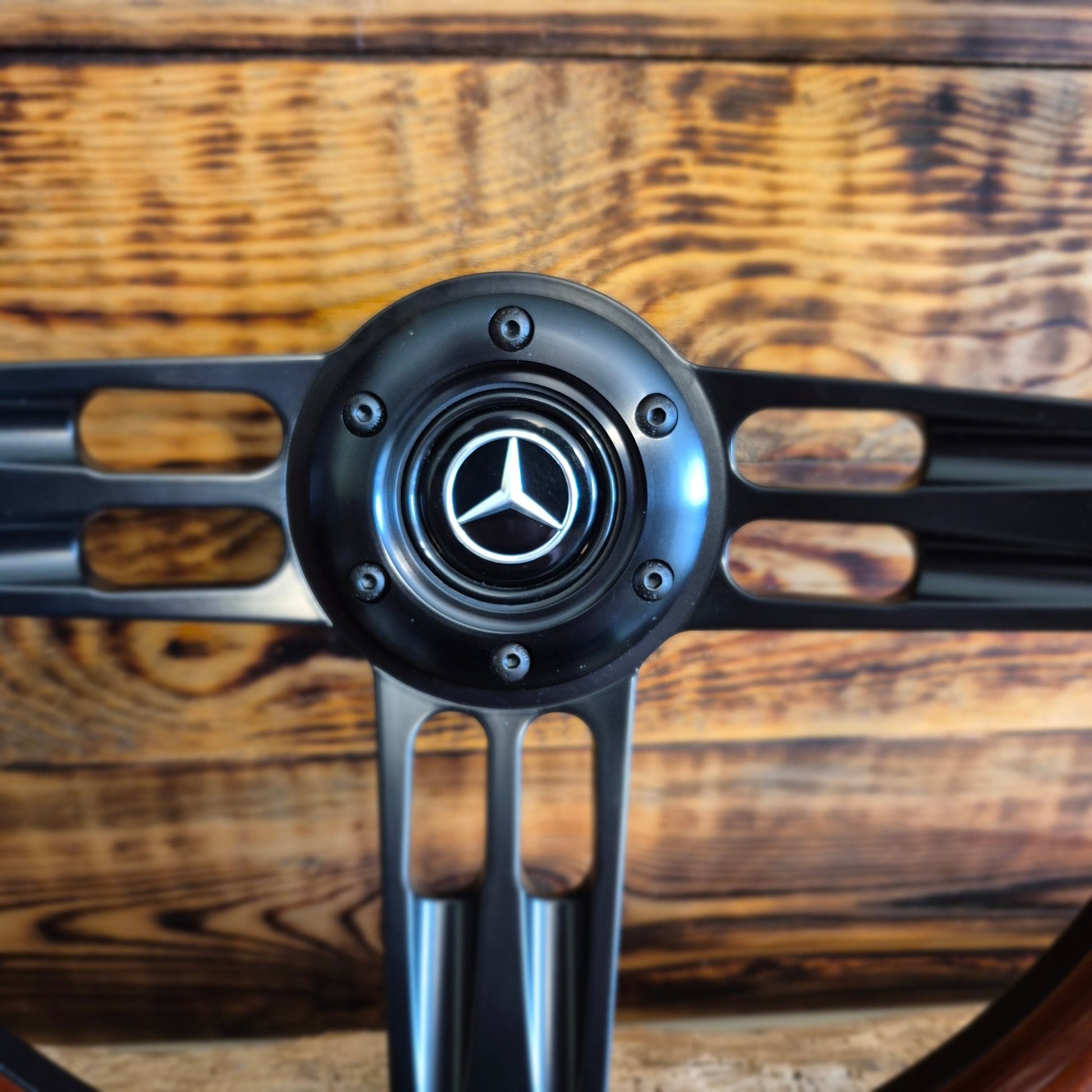 14" Wood Steering Wheel For Mercedes - Benz - Punk Wheels