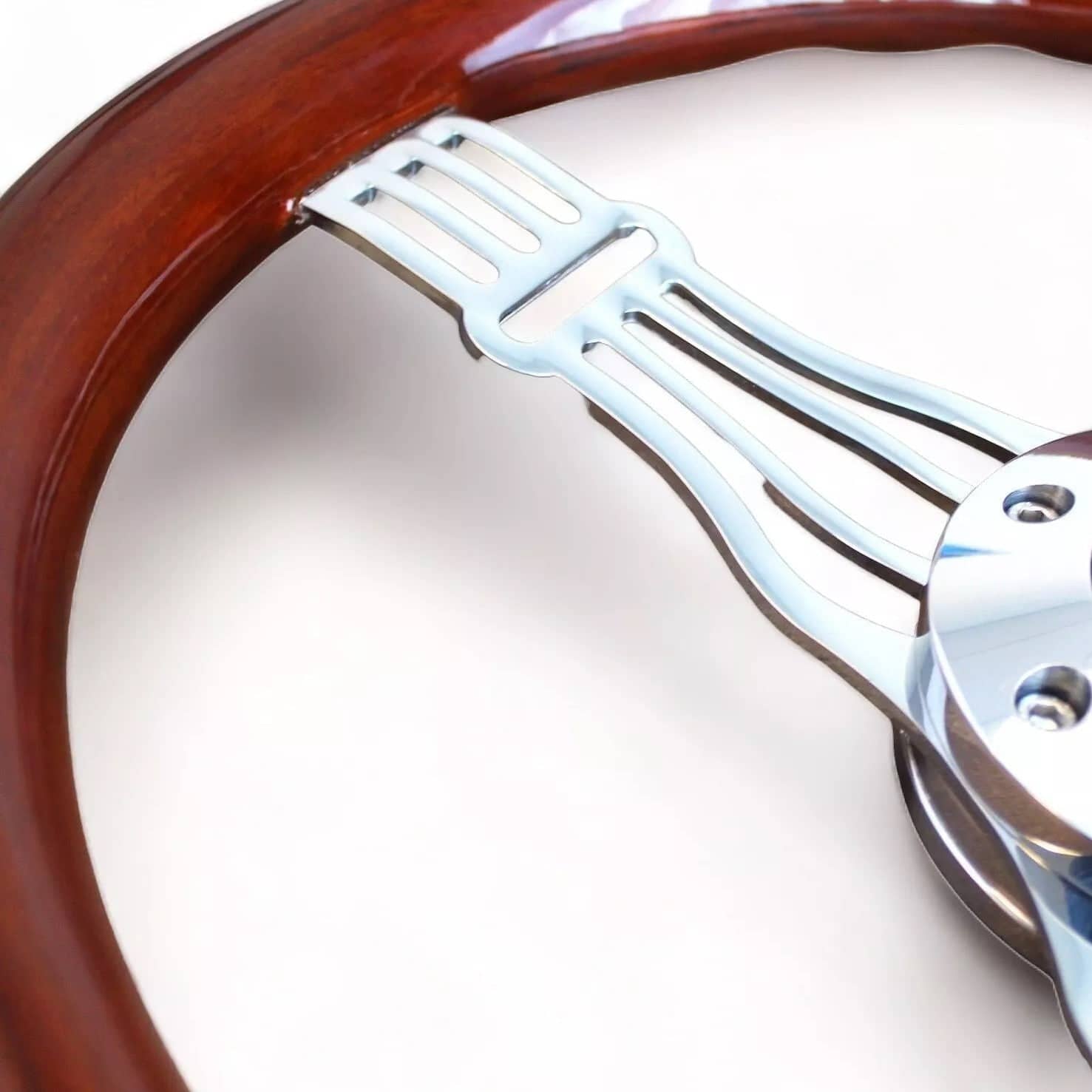 14" Wood Steering Wheel For Mercedes - Benz - Punk Wheels