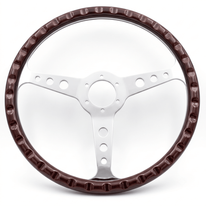 15" Real Wood Steering Wheel For Mercedes-Benz - Punk Wheels