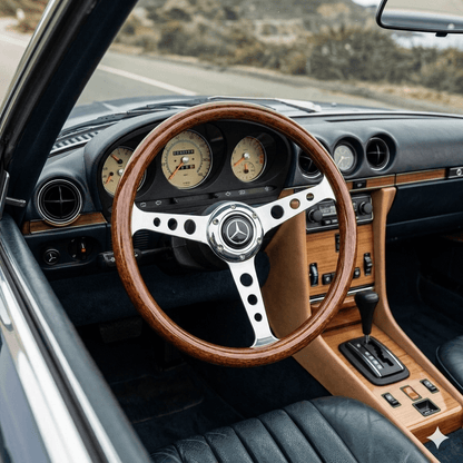 15" Wood Steering Wheel For Mercedes - Benz - Punk Wheels