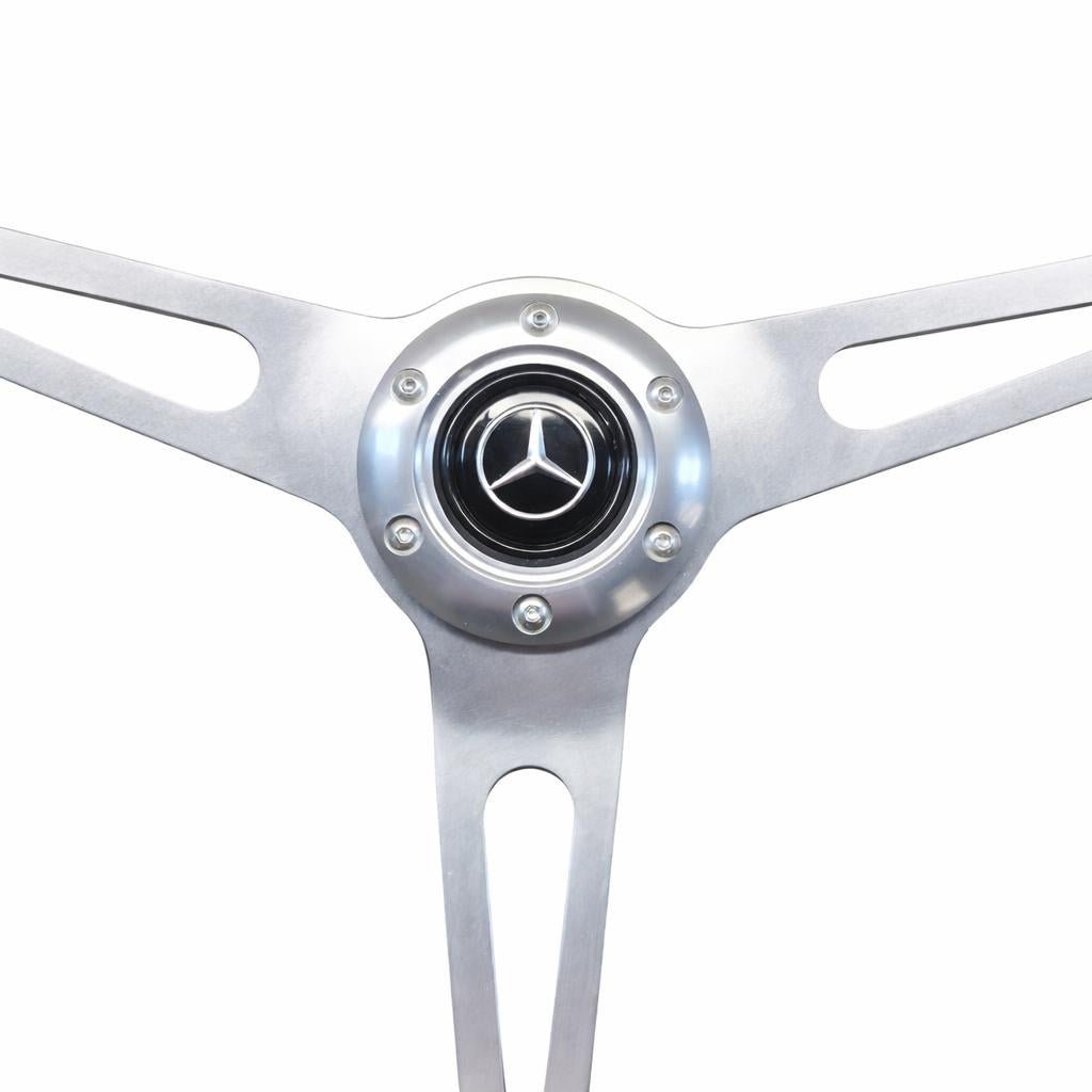 15" Wood Steering Wheel For Mercedes-Benz - Punk Wheels