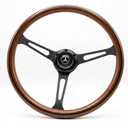 15" Wood Steering Wheel For Mercedes - Benz - Punk Wheels