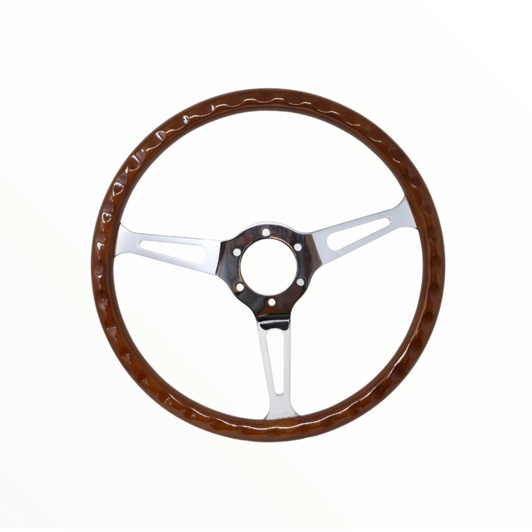 15" Wood Steering Wheel For Mercedes - Benz - Punk Wheels