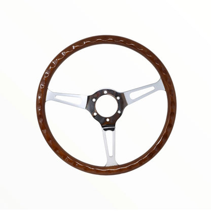 15" Wood Steering Wheel For Mercedes - Benz - Punk Wheels