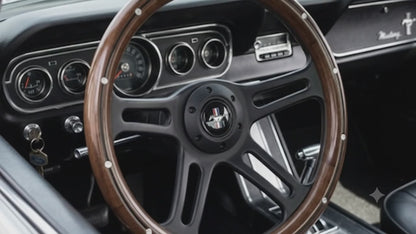 Mustang steering wheel video