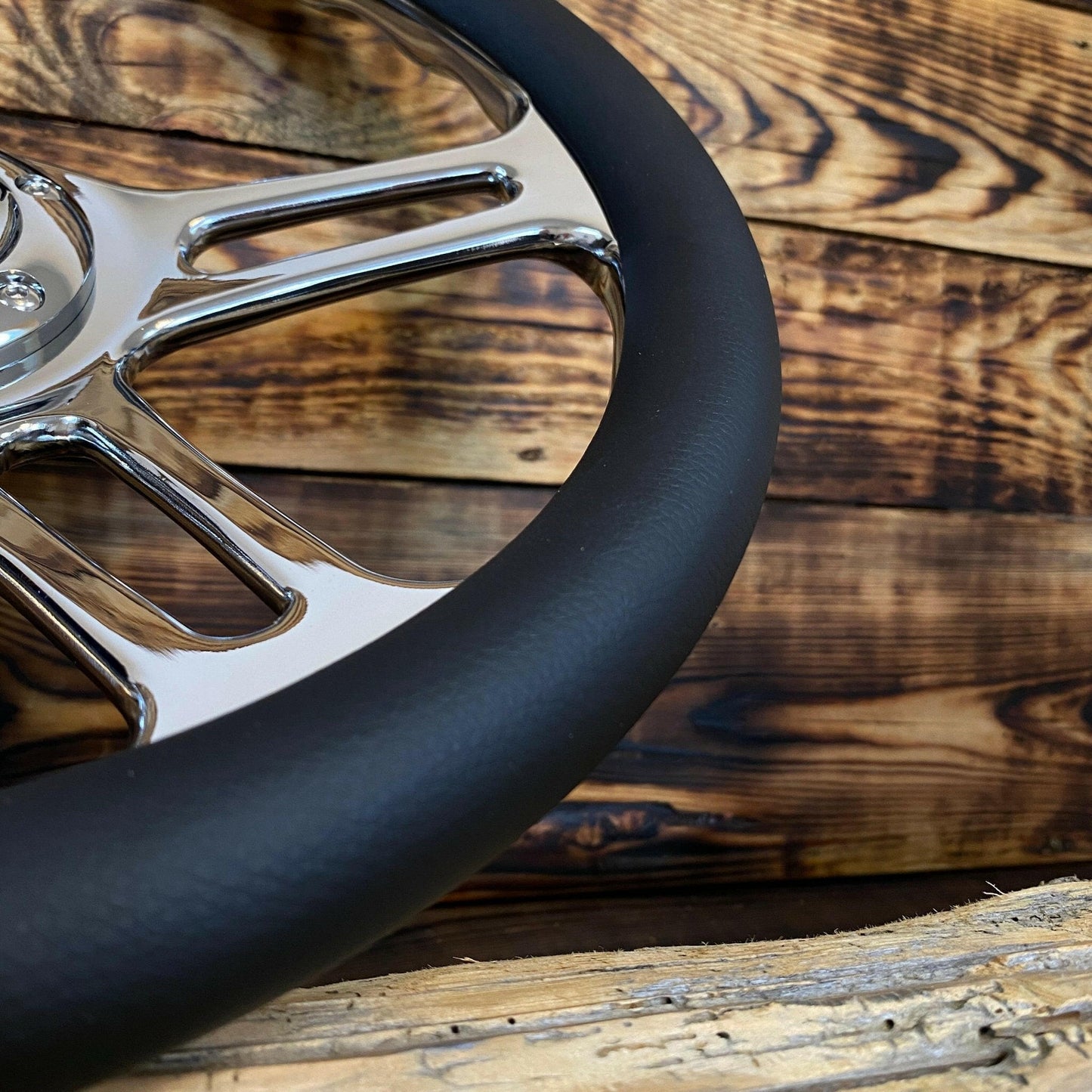 Premium leather steering wheel - Punk Wheels