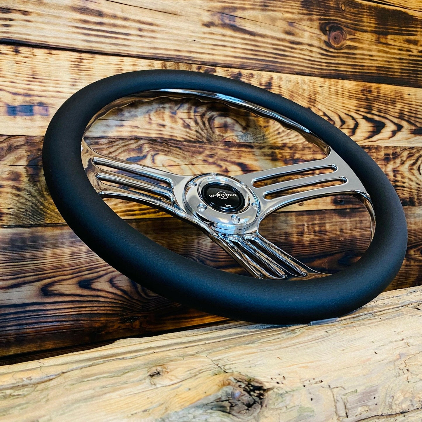 Premium leather steering wheel  - Punk Wheels